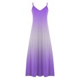 thumbnail image 5 of Ovzne Robes d'Été pour Femmes Robe Robes d'Été pour Femmes Imprimé Sans Manches Col Rond Robe Robes Décontractées Robe de Printemps Imprimée Liquidation, 5 of 5