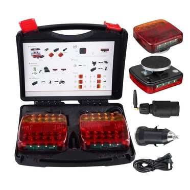 Wireless Car Tail Lights Kit LED Trailer Lights for Easy Installation and Driving