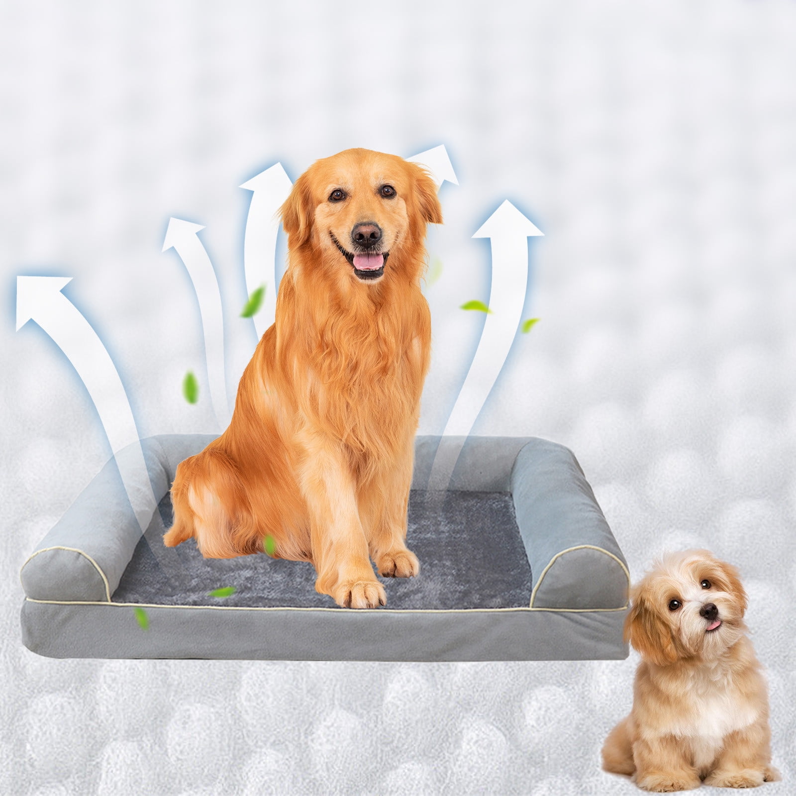 Meitianfacai Puppy Beds Clearance, Dog Beds for Small Dogs, Dog Kennel Square Pet KennelBreathable Pet BedSummer CoolWinter Protection Warm Sofa