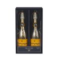 thumbnail image 3 of Fraiche Champagne Bottle Ornaments 2-Pack, 3 of 6