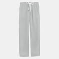 thumbnail image 2 of Mens Linen Pants Mens Summer New Style And Fashionable Pure Cotton And Linen Trousers, 2 of 3