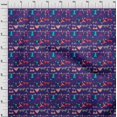 thumbnail image 4 of oneOone Rayon Purple Fabric Beach Wear Craft Projects Decor Fabric Printed By The Yard 56 Inch Wide, 4 of 4