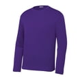 thumbnail image 1 of Gravity Threads Chandail à Manches Longues pour Jeunes à Évacuation de l'Humidité - Violet - Grand, 1 of 1