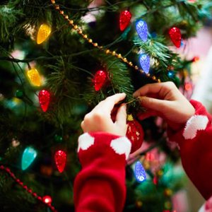 WRKEKC Clearance 50 LED 16foot Strawberry String Lights, Lighting for Garlands And Christmas Tree Decorations