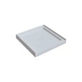 thumbnail image 1 of A&E Bath and Shower Pebble 36X36 Shower Base In White Polished Finish With Center Drain, 1 of 1