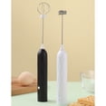 thumbnail image 4 of TIELUTT Milk Frother Handheld Battery Operated Whisk Beater | Rechargeable Egg Beater | Foam Hand Mixer and Bowl Set Transfusion Mixer Women Things for Christmas Kitchen Aid Hand Mixer Cordless Mixer, 4 of 5