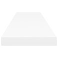 thumbnail image 3 of vidaXL Tablettes Murales Flottantes 4 Pcs Blanc 120x23,5x3,8 cm MDF, 3 of 5