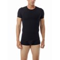 thumbnail image 1 of Underworks T-Shirt à Col Ras du Cou pour Hommes en Coton Spandex à Manches Courtes, 1 of 5