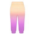 thumbnail image 4 of Yuyuzo Womens Capri Pants High Waisted Drawstring Sweatpants Running Gym Cropped Trousers with Pockets, 4 of 6