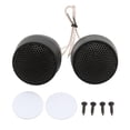 thumbnail image 1 of Mini Dome Tweeters, Attachment Car Audio Speaker Universal 10W 4 Ohm  Clear Highs  For Auto Modification, 1 of 8