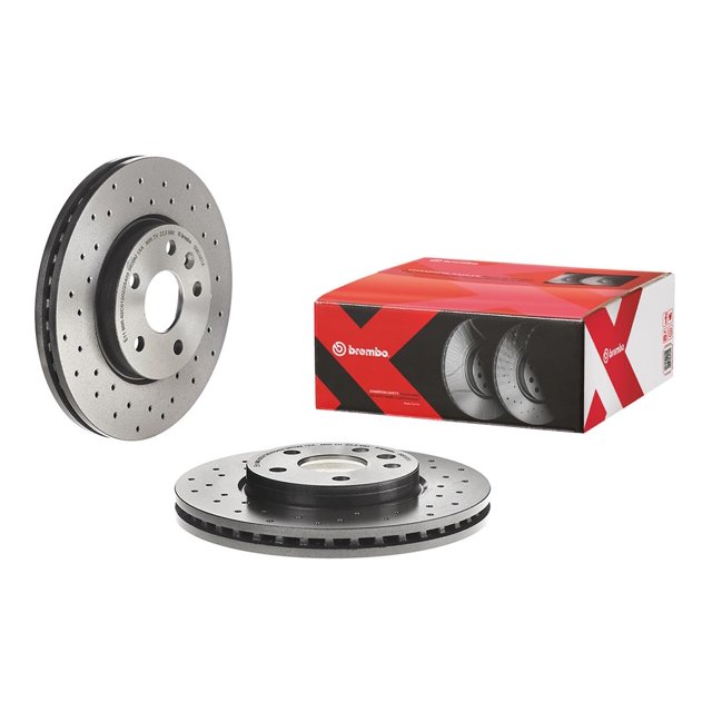 BREMBO Disque de Frein pour Chevrolet Cruze 2011-2015 - 09B3551XC02