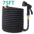 thumbnail image 1 of Owsoo 75FT Expandable Garden Hose with 8 Spraying Modes and Shut-off Valve, 1 of 8
