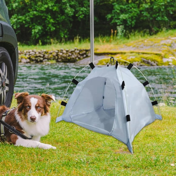Lits pour Chats d'Intérieur, Lit pour Chiens et Chats d'Intérieur Lit Grotte Lit Chaud Couvert Tente pour Chats Lit Grotte Extérieur Maison pour Chats Chiots Ou Petits Animaux Habitat Extérieur avec Clous de Sol