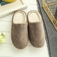 thumbnail image 3 of Pantoufles pour Femmes en Mousse Mémoire à Enfiler Pantoufles de Maison pour Femmes Intérieur Extérieur Pantoufles de Chambre pour Femmes Doublure en Flanelle Chaude et Douce Pantoufles pour Femme, 3 of 8