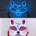 thumbnail image 3 of Halloween Animal Party Accessory Cute Half Face Masquerade Japanese Style, 3 of 3