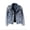 Style2-Blue winter coats for women, variant on Mceream Women's Pearls Denim Jacket Cropped Rhinestones Jean Jacket Coat Plus Size Outwear Abrigos Elegantes Para Mujer White M