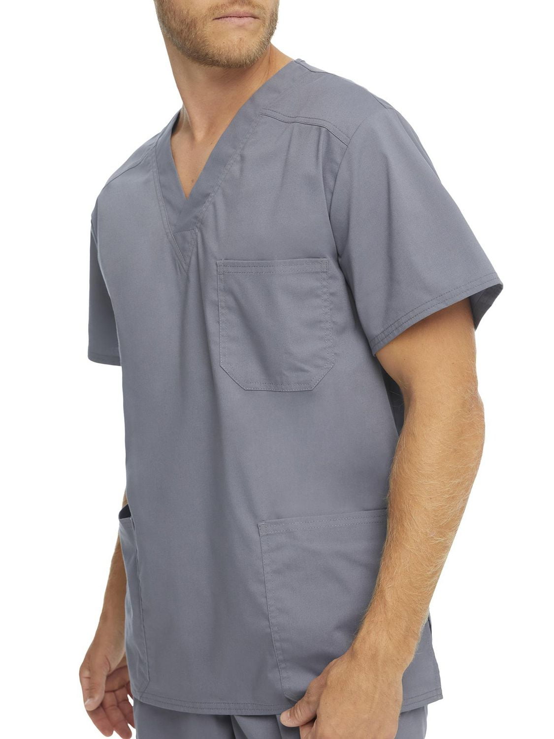 Haut d’uniforme médical à encolure en V Core Essentials pour homme Scrubstar