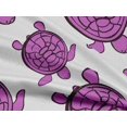 thumbnail image 4 of oneOone Rayon Violet Fabric Nautical Fabric For Sewing Printed Craft Fabric By The Yard 56 Inch Wide, 4 of 4