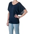 thumbnail image 3 of Bella + Canvas Ladies' Flowy Draped Sleeve Dolman T-Shirt, 3 of 5