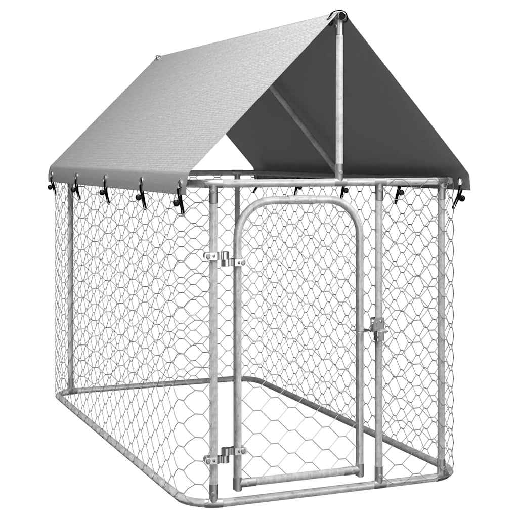 vidaXL Chenil Extérieur pour Chien avec Toit 200x100x150 cm