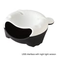 thumbnail image 1 of Automatic Cat Fountain LED Filtering Silent Pet Drinking Dispenser Cat Food Bowl, 1 of 10