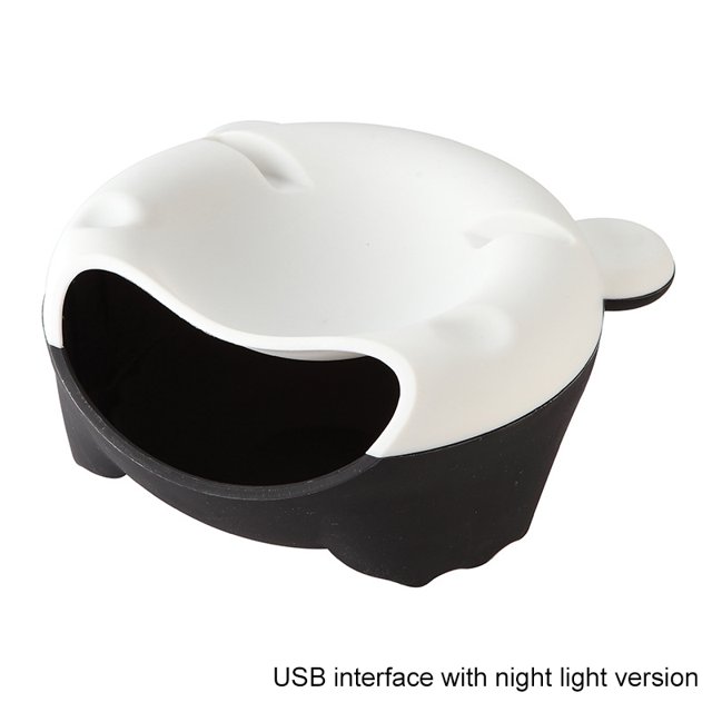 Automatic Cat Fountain LED Filtering Silent Pet Drinking Dispenser Cat Food Bowl