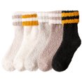 thumbnail image 1 of Bangcool Chaussettes Duveteuses pour Femmes Confortables : 5 Paires Chaussettes Pantoufles Mode Chaussettes d'Hiver Chaussettes Habillées, 1 of 10