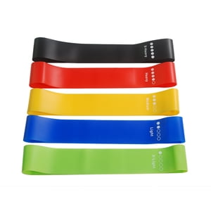 Bandes de résistance Élastique Exercice Latex Bandes pour hommes Femmes Entraînement Bandes stretch fitness