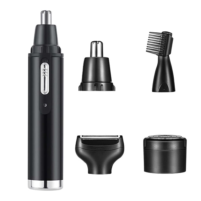 Daisyyozoid Wholesale Electric Nose Trimmer Four-In-One Men's Razor USB Rechargeable Shaver Electric Eyebrow Trimmer Nose Hair Trimmer