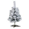 thumbnail image 2 of Christmas Ornaments Illuminated Snowflake Flocked Christmas Tree Equipped With Advanced Hinges Artificial Trees Metal Bracket and Branch Tips for Easy Christmas Decoration Christmas Lights Outdoor, 2 of 5