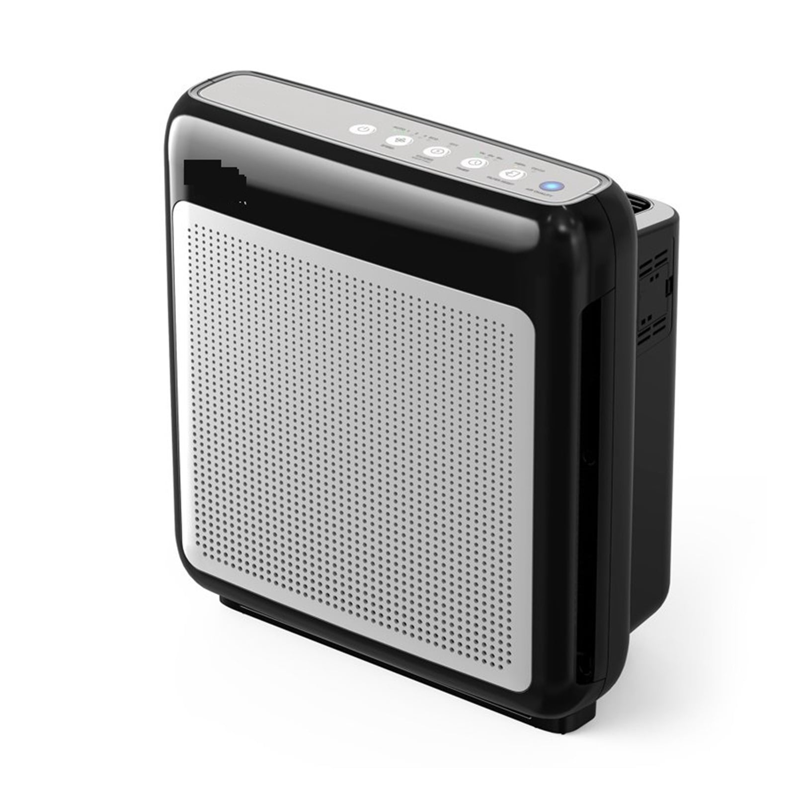 200M True HEPA Air Purifier , With 361 Sq. Ft. Coverage In Black , High-Efficiency