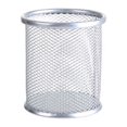 thumbnail image 1 of Porte-crayon Creux en Métal Vase Pot de Rangement de Papeterie Conteneur de Bureau, 1 of 12