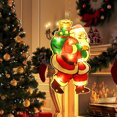 thumbnail image 5 of Christmas Window Lights under 5! CQCYD Christmas Window Hanging Lights, LED Decorative Lights for Shop and Home, Battery Powered Suction Cup Lights for Holiday Decor, 5 of 5