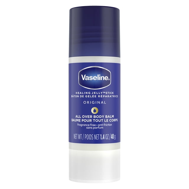 Vaseline All Over Body Balm Healing Jelly Stick Fragrance Free, 40 g