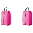 thumbnail image 1 of Wweixi Sac de Rangement Réutilisable pour Chaussures de Voyage Solution Écologique pour le Transport de Chaussures Léger Rose XL 2Set, 1 of 6
