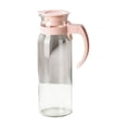 thumbnail image 2 of Glass Water Jug Pitcher,Heat Resistant Beverage Container Carafe,Leak Proof Lid Large Capacity Easy Clean Design Glass Water Jug Pitcher,Suitable For Tea Juice Milk Serving Glass Water Jug Pitcher, 2 of 6