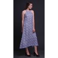 thumbnail image 4 of Bimba Robe de Plage d'Été pour Femmes à Imprimé Floral, Dos Nu, Col Licou – XXX-Grand, 4 of 6