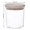 thumbnail image 4 of Récipient Alimentaire de Cuisine Empilable, Anti-Humidité, Organiseur de Grains 1 4 2, Support de Rangement Transparent avec Couvercle, Rose, 350 ml, 4 of 5