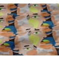 thumbnail image 5 of oneOone Cotton Jersey Light Beige Fabric Abstracts Craft Projects Decor Fabric Printed By The Yard 58 Inch Wide, 5 of 5