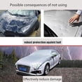 thumbnail image 2 of Hail Protector Car Cover, Car Blanket for Hail, 2025 Upgraded Hail Car Cover, Car Cover Hail Protection Padded, Car Cover Waterproof All Weather for Sedan/SUV/MPV/Hatchback (Silver, Hatchback), 2 of 7