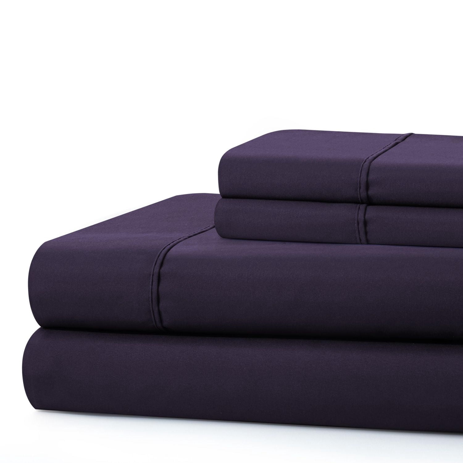 Marina Decoration 600 Thread Count Ultra Soft Deep Pocket Hotel Standard Solid Bedding Long Staple Percale Cotton All Season Sheet Set with Pillowcase