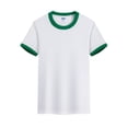 thumbnail image 3 of WEIYLL T-Shirts pour Garçons Patchwork Coloré Manches Courtes Col Rond Vêtements pour Enfants de 5-6 Ans, 3 of 9