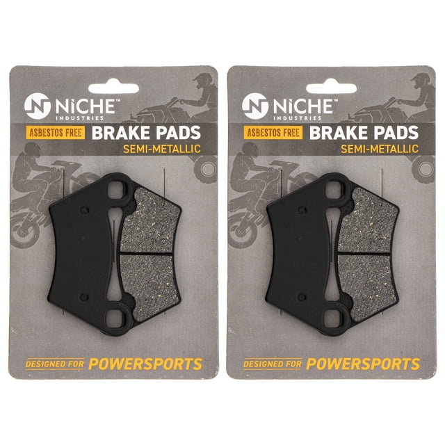 Niche Semi-Metallic Brake Pad Set for Polaris RZR Ranger 800 1910672 UTV 519-KPA2223D