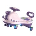 thumbnail image 3 of Wiggle Car for Kids, Electric Wiggle Car Ride On Toy with Universal Wheel, Music, Light Effect, Sit Down Kids Riding Push Around Toy, Outdoor Ride On Toy for Kids Children, 3 of 8