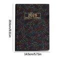 thumbnail image 3 of TopLLC Diary NoteBook 2025 Schedule Notepad Inside Page A5 Efficiency Manual Planning Notebooks a notebook, 3 of 3