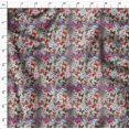 thumbnail image 4 of Soimoi Velvet Fabric Colorful Butterfly Printed Fabric 1 Yard 58 Inch Wide, 4 of 5