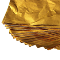 thumbnail image 4 of 500pcs Square Sweets Candy Chocolate Lolly Paper Aluminum Foil Wrappers Gold, 4 of 4