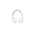 thumbnail image 1 of Flex Double Shower Rings 12 White/Chrome, 1 of 4