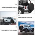 thumbnail image 3 of UPGRATOR 1Pcs Rv Tire Covers Spare for Camper with Sun and Wear Resistance 30.65X30.65X7.86In, 3 of 7