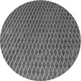 thumbnail image 1 of Ahgly Company Tapis Rond Lavable en Machine Intérieur Transitionnel Gris Canon, 6 Pieds Rond, 1 of 7